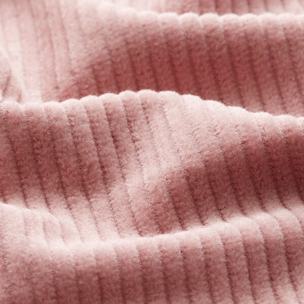 Chunky Corduroy pre-washed Plain – light dusky pink,  image number 2