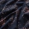 Cotton Jersey gold flecks | Glitzerpüppi – blue-black/dark dusky pink,  thumbnail number 2