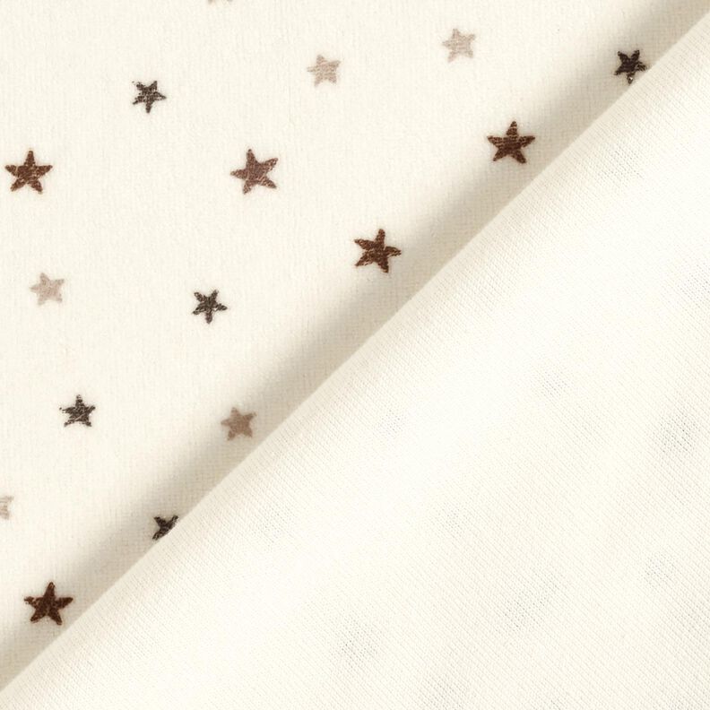Nicky Velour little stars – ivory,  image number 4
