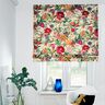 Decor Fabric Half Panama magnificent flowers – natural/purple,  thumbnail number 7