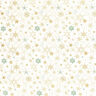 Cotton Poplin Large Stars – offwhite/gold,  thumbnail number 6