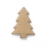 Patch Felt Christmas tree [4 cm] – beige,  thumbnail number 1