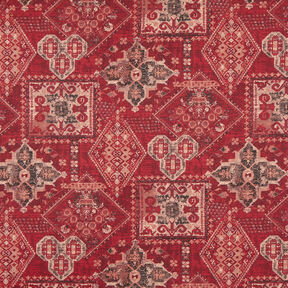 Decor Fabric Half Panama Kilim carpet – carmine, 