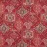 Decor Fabric Half Panama Kilim carpet – carmine,  thumbnail number 1