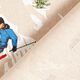 Half Panama Decor Fabric Skiing Landscape – natural,  thumbnail number 4