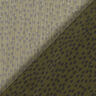 Crêpe chiffon big dots – khaki/black,  thumbnail number 5
