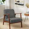 Upholstery Fabric soft structural pattern – stone grey,  thumbnail number 7
