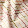 Coated Cotton colourful checks – beige/red,  thumbnail number 3