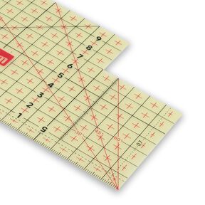 Ironing ruler [20 x 10 cm] | Prym – transparent, 