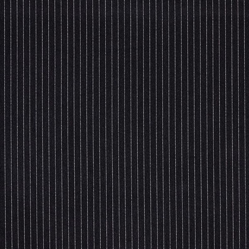 Pinstripe Fine Suiting Fabric 5 mm – black,  image number 1