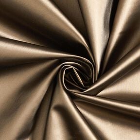 Upholstery Fabric Imitation Leather Shimmering – dark taupe, 