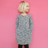 FANNIE - sweatshirt dress with pockets, Studio Schnittreif  | 86 - 152,  thumbnail number 3