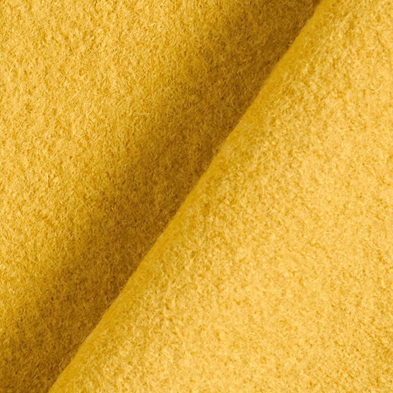 Fulled woollen loden – mustard,  image number 3