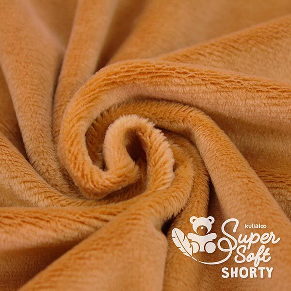 SuperSoft SHORTY plush [ 1 x 0,75 m | 1,5 mm ] - light brown | Kullaloo,  image number 4