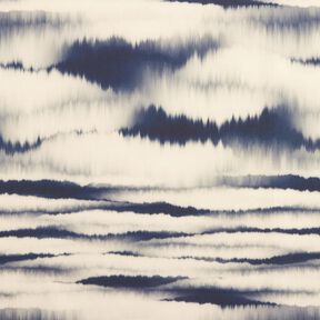 Outdoor Fabric Canvas batik – sand/midnight blue, 