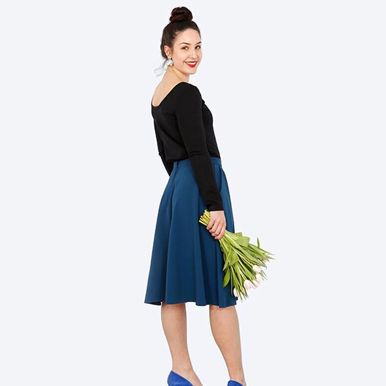 FRAU BELLA - half circle skirt with pockets, Studio Schnittreif  | XS -  XXL,  image number 6