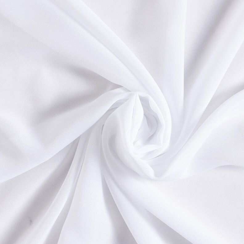 Chiffon – white,  image number 1