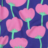 LENZING™ ECOVERO™ viscose fabric  Poppies | Nerida Hansen – navy blue/pink,  thumbnail number 2