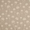 Decor Fabric Half Panama dandelions – natural/white,  thumbnail number 1
