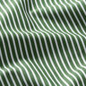Cotton Poplin Stripes – dark green/white,  thumbnail number 2