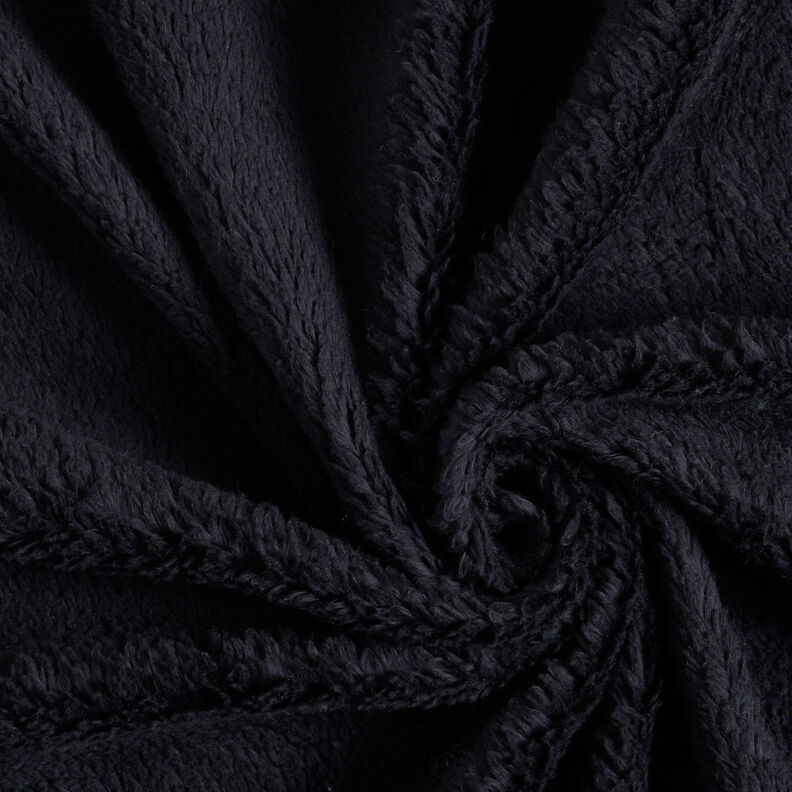 Plain sherpa Cotton Blend Plain – black,  image number 3