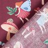 Cotton Poplin Fairy World – burgundy,  thumbnail number 5