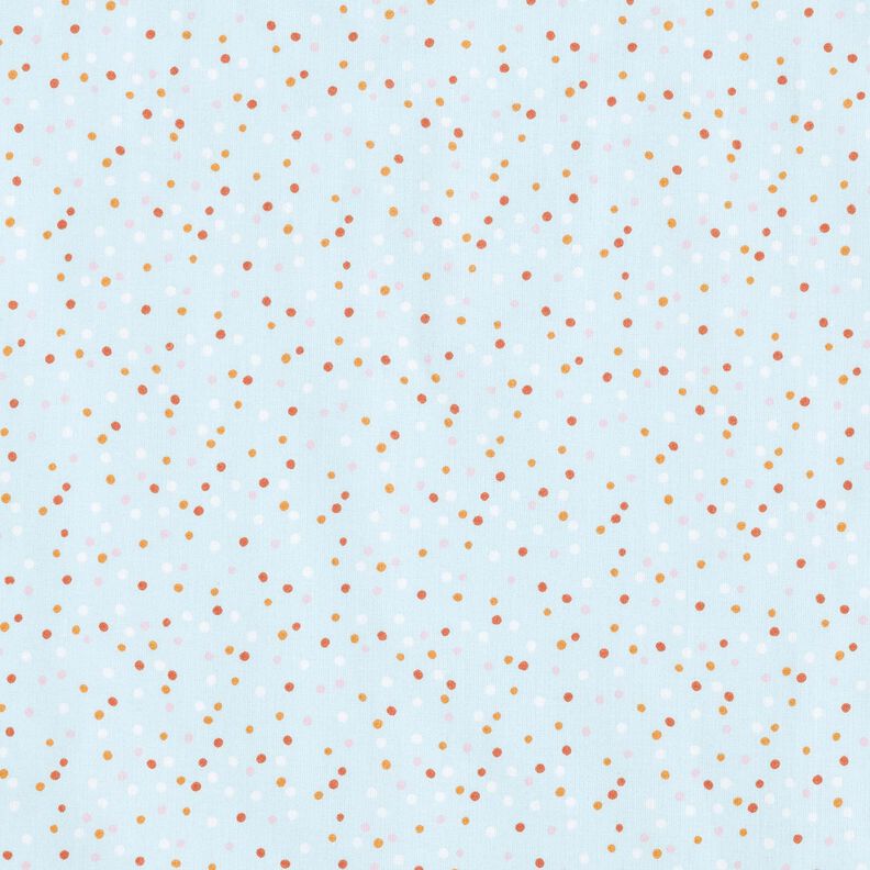 Cotton Cretonne Polka Dots – light blue,  image number 1