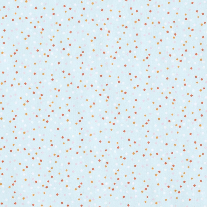 Cotton Cretonne Polka Dots – light blue, image number 1