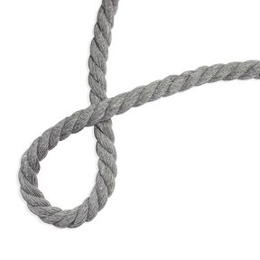 Cotton Cord [ Ø 8 mm ] – grey, 