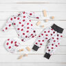 Cotton Jersey Shells Metallic – white/red,  thumbnail number 7