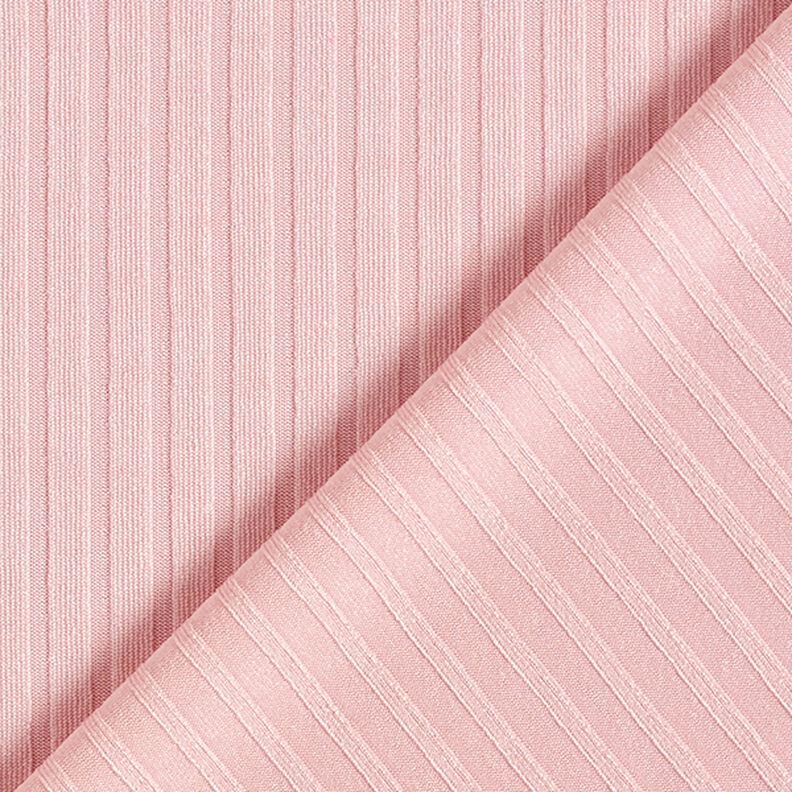 Plain ribbed knit – rosé,  image number 4