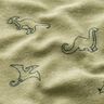 terry cloth jersey Dinosaurs – greige,  thumbnail number 2
