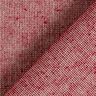 Decorative fabric, ribbed texture, recycled – burgundy,  thumbnail number 3
