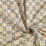Cotton Cretonne Tile Print – fir green/curry yellow,  thumbnail number 3