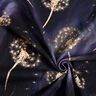 Cotton Jersey Golden dandelion clocks | Glitzerpüppi  – blue-black/lilac,  thumbnail number 3