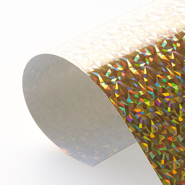 Metallic design iron-on film Din A4 – gold metallic, image number 3