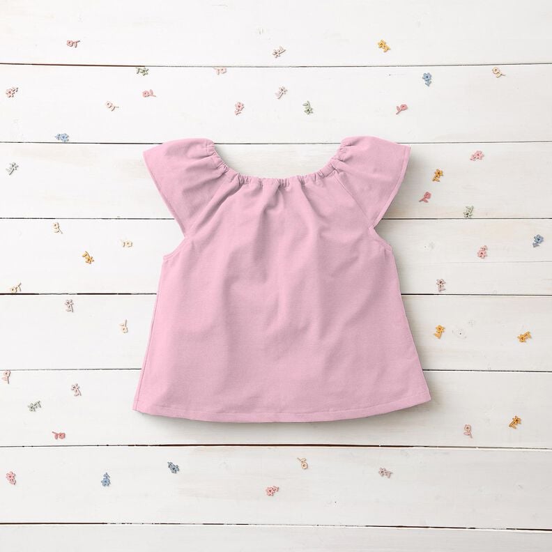 Medium Cotton Jersey Plain – pink,  image number 5