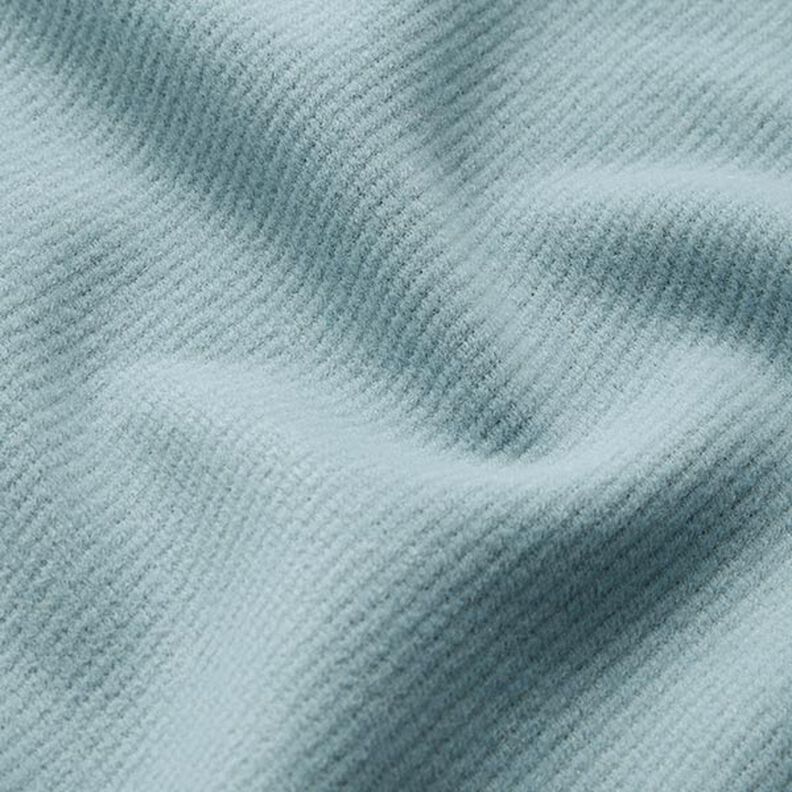 plain wool blend coat fabric – dove blue,  image number 2