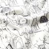 Cotton Jersey Bustling jungle animals – offwhite,  thumbnail number 2