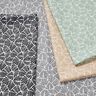 Coated Cotton abstract mini leaves – grey/white,  thumbnail number 6