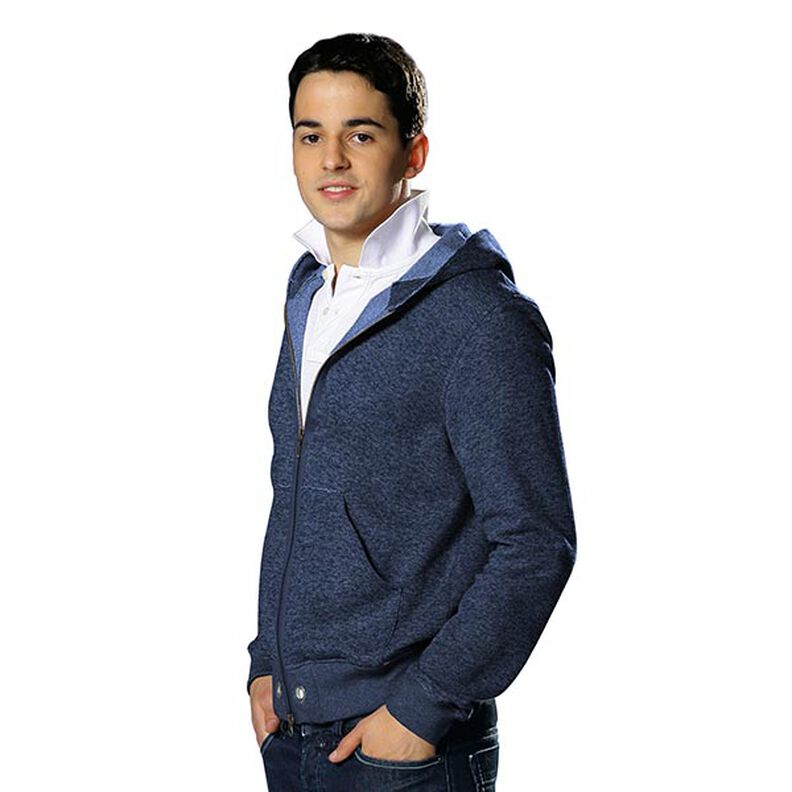 Knit Fleece – navy blue,  image number 4