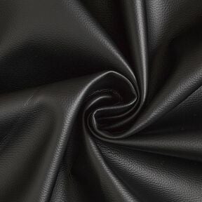 Upholstery Fabric Imitation Leather Embossed – black, 