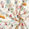 Cotton Poplin Dogs on the move– offwhite,  thumbnail number 3