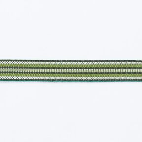 Ethnic Webbing [ 15 mm ] – dark green/grass green, 