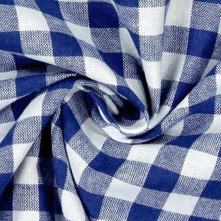 Cotton Vichy - 1 cm – royal blue, 