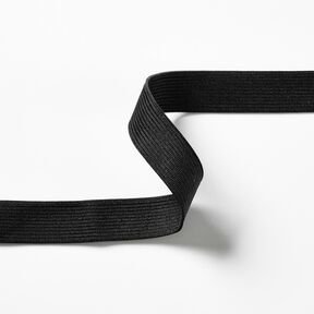 Smooth elastic tape [3 m | 20 mm] – black, 