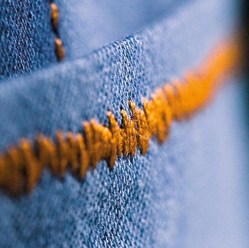 Denim Sewing Thread Set [ 100m | 6 pieces ] | Gütermann creativ – colour mix,  image number 7