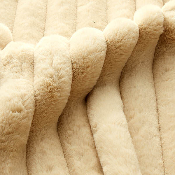 Upholstery Fabric Cosy Rib – light beige,  image number 3