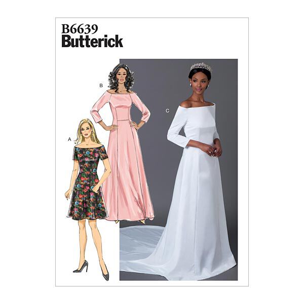 Dress, Butterick 6639 | 32-40,  image number 1