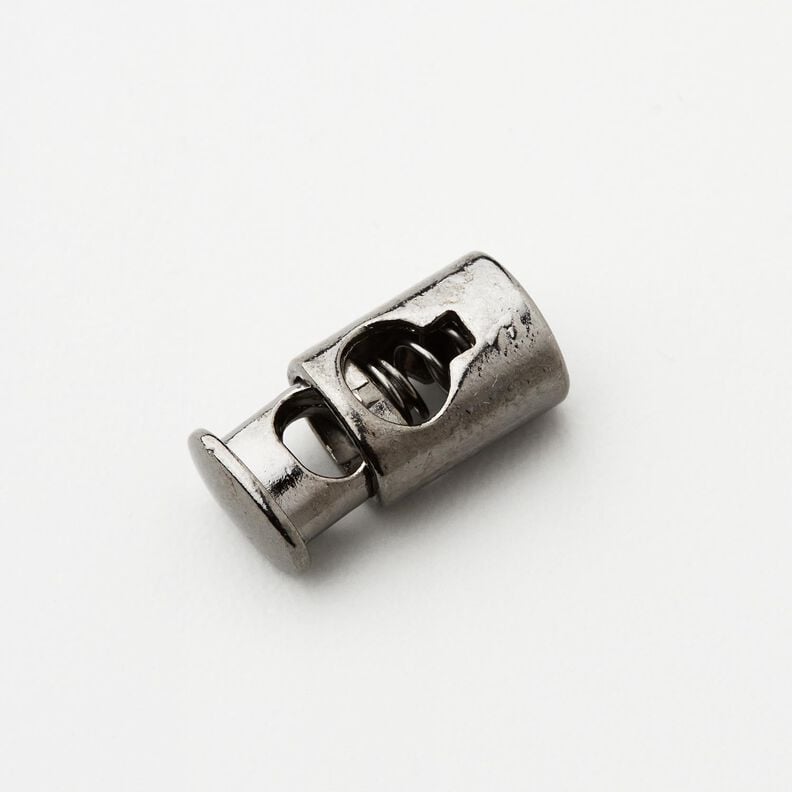 Cord Stopper metal [Opening: 4 mm] – anthracite,  image number 1